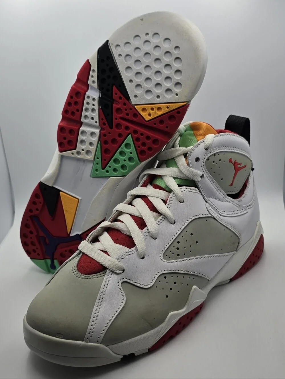 Air Jordan 7 Retro 'Hare' GS Size 6.5Y Womens 8 Sneakers 304774-125